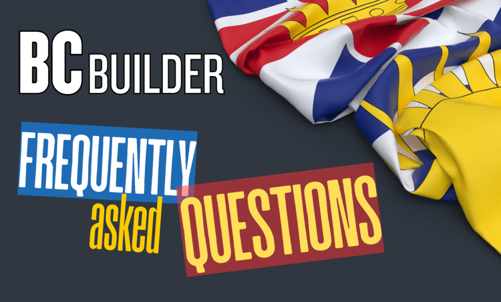 British Columbia Builder Continuing Education FAQs