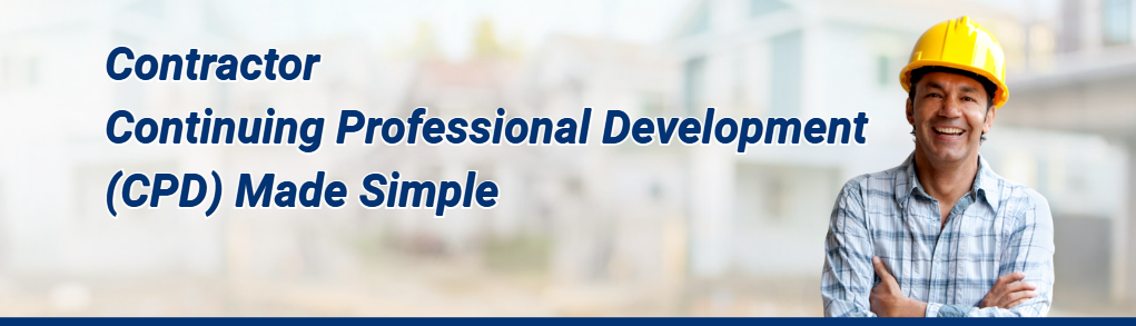 Contractor CPD Course Online Mobile